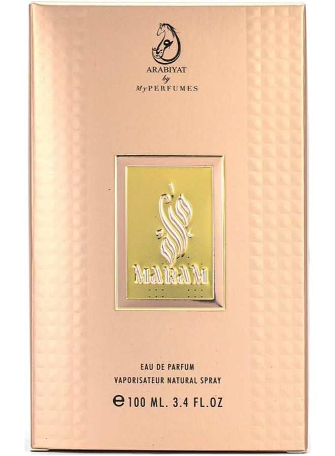 ARABIYAT Maram Eau de Parfum - ARABIYAT by MyPERFUMES | Luxurious Fragrance for Men & Women | 100 ml - Image 3