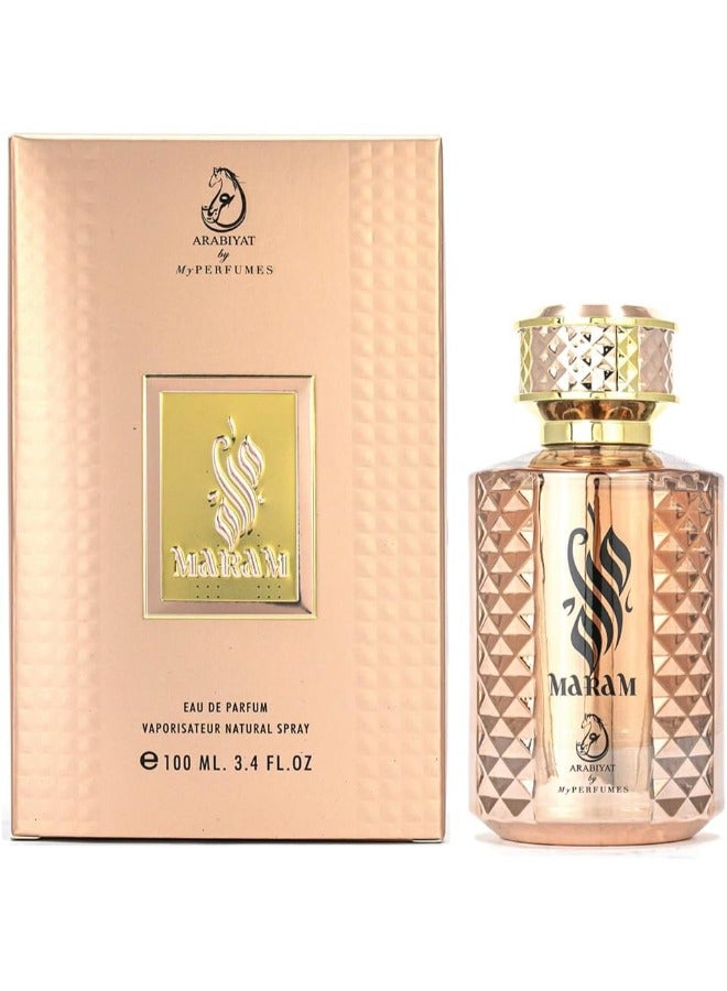 ARABIYAT Maram Eau de Parfum - ARABIYAT by MyPERFUMES | Luxurious Fragrance for Men & Women | 100 ml - Image 1