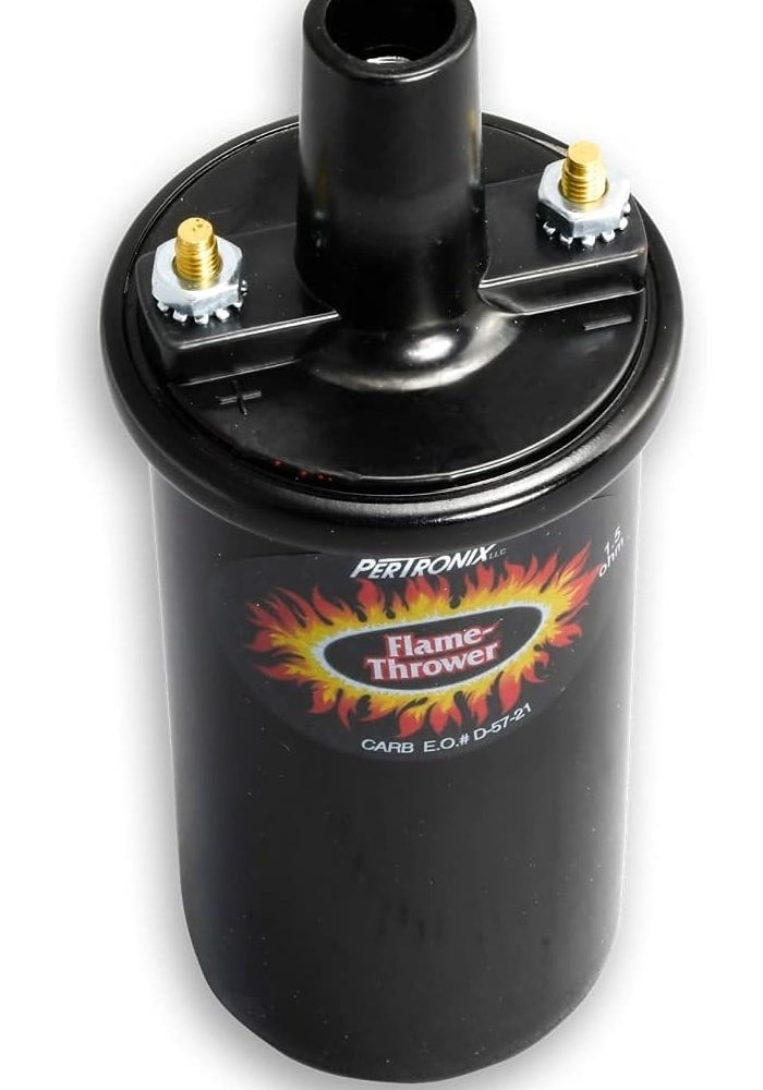 PerTronix 40011 Flame-Thrower 40,000 Volt Ignition Coil - 1.5 Ohm, Black - Image 2