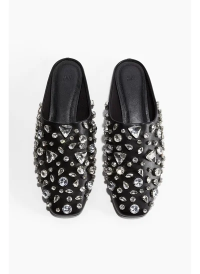 H&M Embellished mules