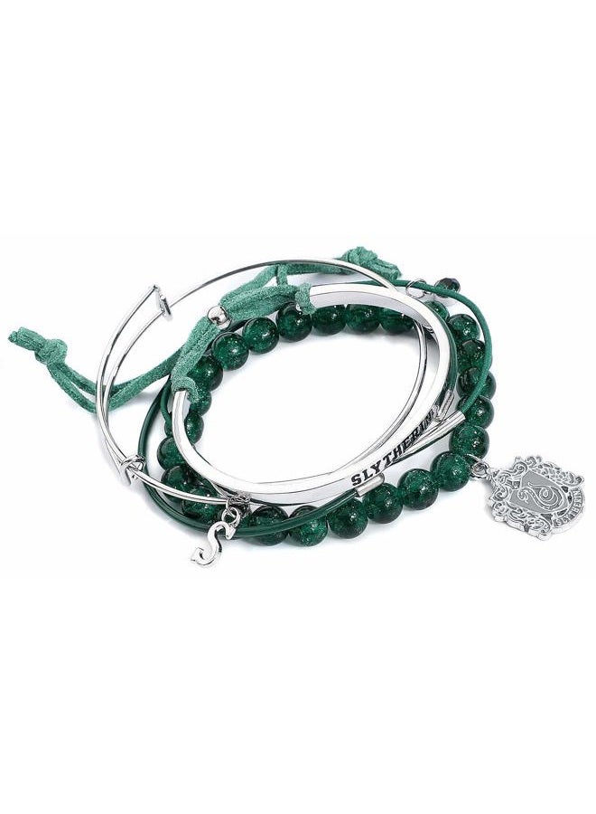 Harry Potter Slytherin Arm Party Bracelet Set - Image 2