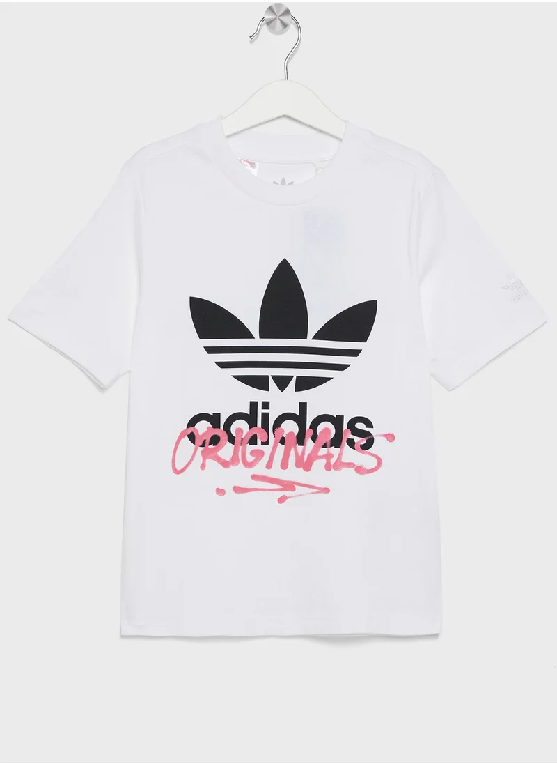 adidas Originals Youth Graphics T-Shirt