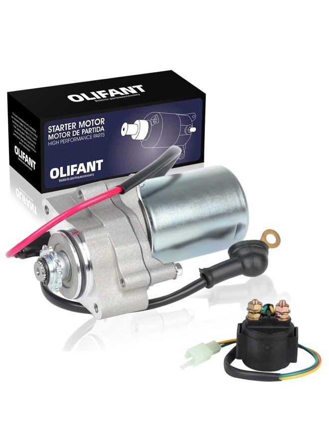 OLIFANT 2 Bolt Starter for Honda Clone Lower Bottom Mount 50cc 70cc 90cc 110cc 125cc Chinese Kids ATV Under Position Engine Starter - Image 1