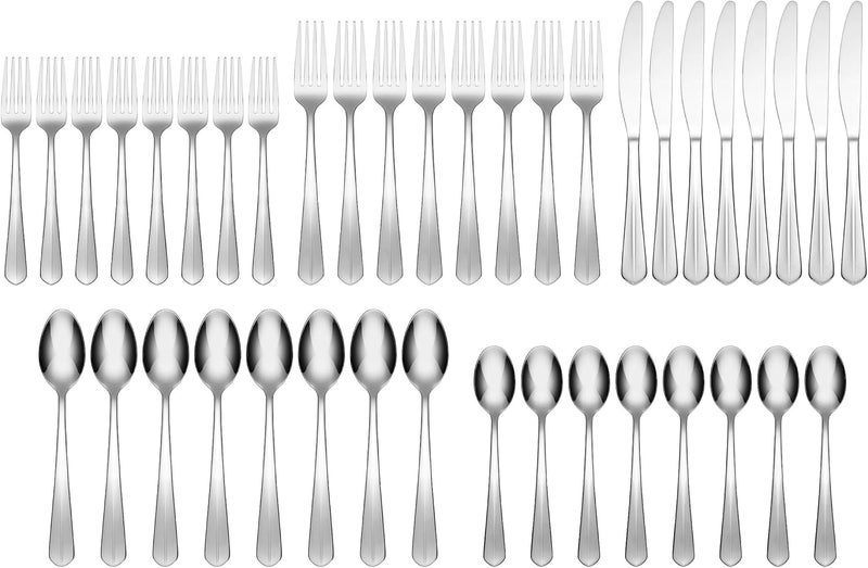 Cambridge 352140BR Raiden 40Piece Flatware Set With Buffet - Image 3