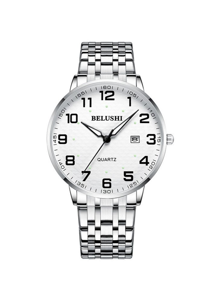 Belushi Luminous Qartz Watch For Middle-Aged And Elderly Couples  - Image 1