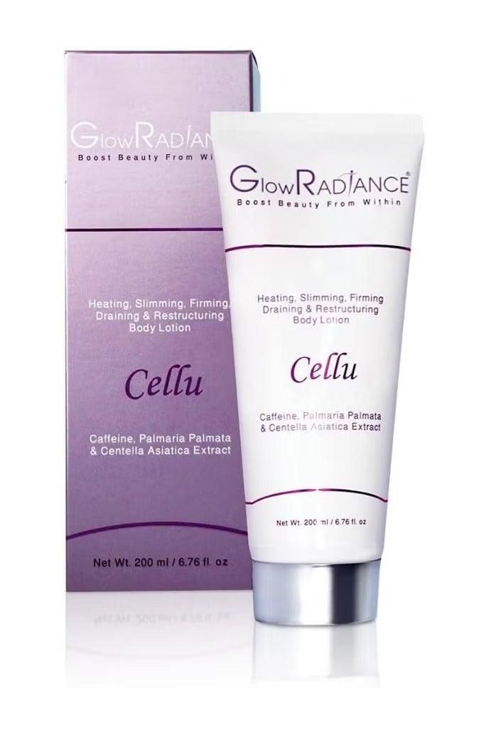 Glow Radiance Cellu Lotion â 200ml | Firming & Smoothing Body Moisturizer | Reduces Appearance of Cellulite | Hydrating & Nourishing Formula - Image 1