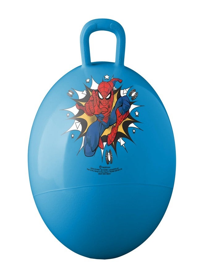 Hedstrom Marvel Spiderman 15 Inch Hopper Ball, Jumping Ball for Kids Blue, 55-97065 - Image 1
