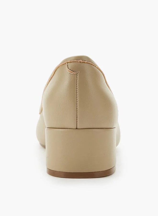 Celeste CREAM Women Bow Detail Block Heel Shoes for Women | Best Price UAE