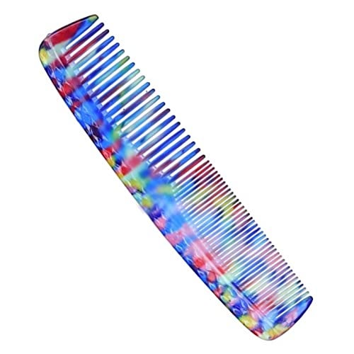 Maple Premium Dressing Detangling Printed Hair Comb Combo Set Italy Comb for Men,Women (Multicolour), Imported, Pack of 3 - Image 2