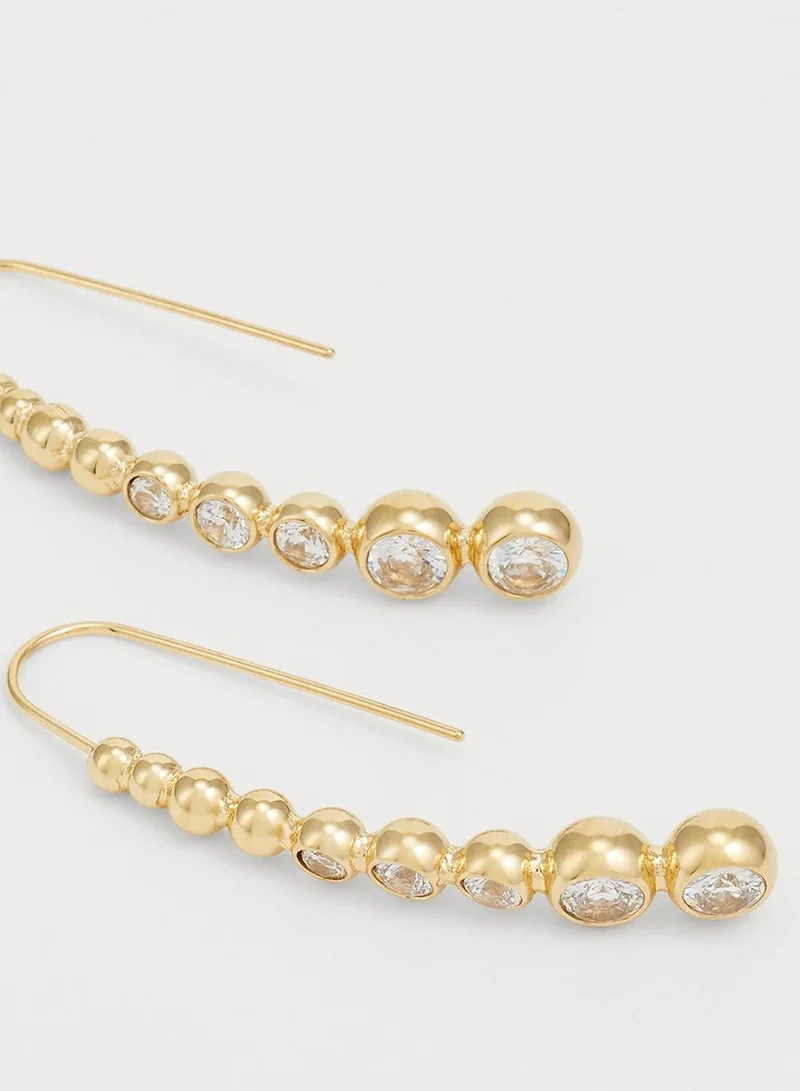 Liu Jo  Liu Jo Delicate Gold Earrings for Women | Best Price UAE