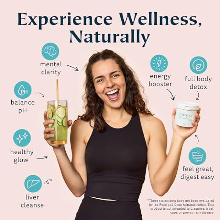 Zeotex 350g Zeolite Detox Powder – Clinoptilolite Supplement for Full Body Cleanse, Gut Health, Energy, Immune & pH Support | Natural Mineral - Image 2