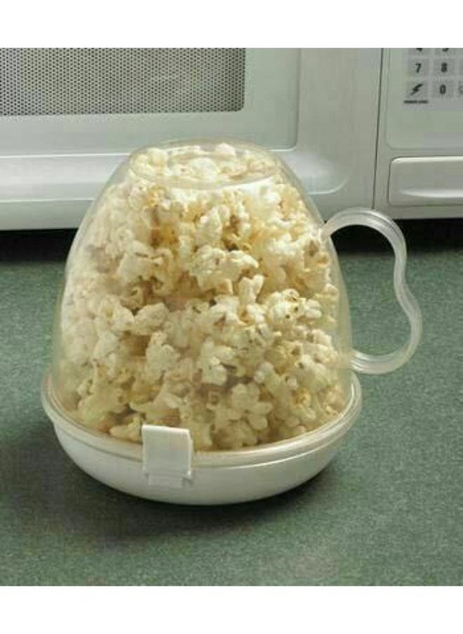 Generic - Enjoy making healthy, oil-free popcorn with this microwave popcorn maker! Designed to be used upside down, allowing you to pop popcorn in less than a minute - Image 1
