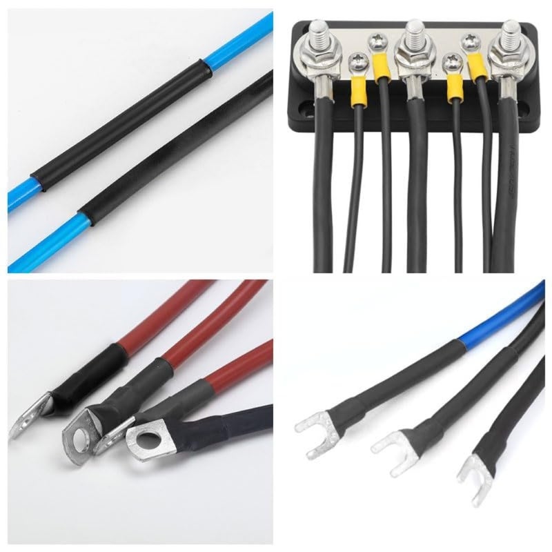 4mm Heat Shrink Tube, 10-Meter Shrink Sleeving, 2:1 Ratio for Cable Insulation, Wire Repair, Connector Sealing, Abrasion-Resistant Tubing, Black - Image 5