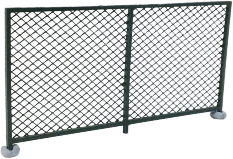 HO Scale Fence,Model Fence,Micro Landscape Decor,DIY,Creative Sturdy Scenery Accessories for Model Trains Diorama Scene, Green C - Image 1