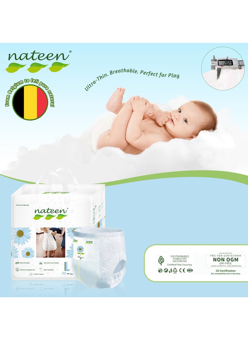 Nateen Premium Care Baby Pants Diapers,Size 6(15+kg),XXL Baby Pull Ups,20 Count Diaper Pants,Super Absorbent,Ultra Thin Baby Diapers Pants. - pzsku/Z3D9EB0A4F5F27C5B666EZ/45/_/1740589237/beab8a69-9adb-45e4-89ae-71b508e844ee