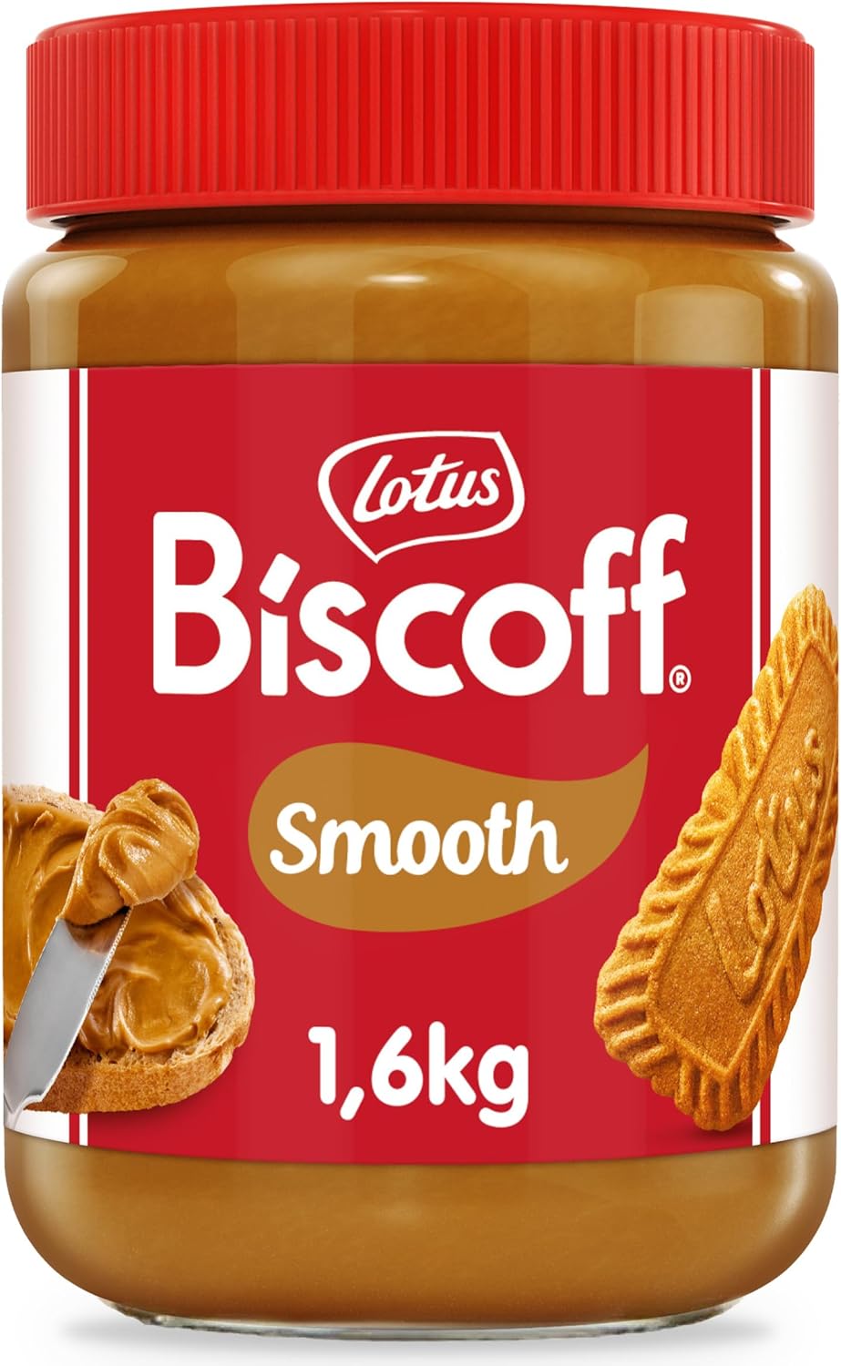 Lotus Biscoff Smooth Spread - Creamy - 1.6kg Jar