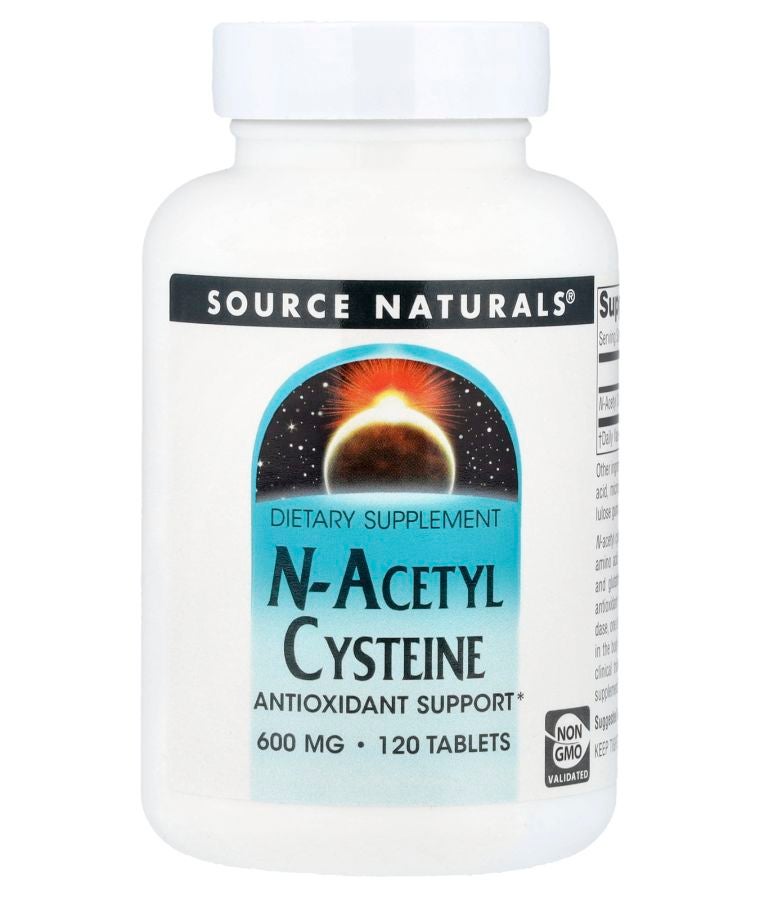 Source Naturals N-Acetyl Cysteine 600 mg 120 Tablets