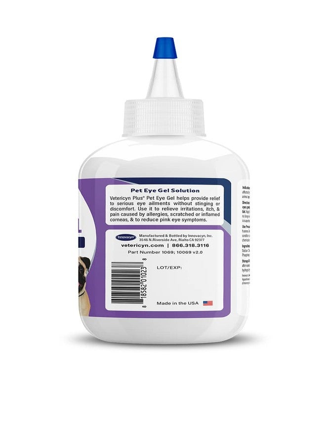 Vetericyn Plus Pet Eye Gel | Dog and Cat Eye Ointment Alternative to Lubricate and Relieve Eye Irritations and Abrasions, Reduce Symptoms of Pink Eye in Dogs and Cats. 3 ounces - Image 5