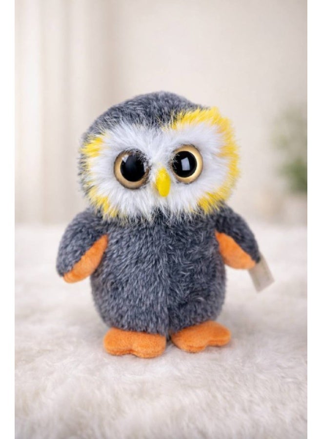 Soft Owl Plush Toy with Big Eyes | Cute Stuffed Animal for Kids | Plush Doll Gift & Room Decor - Image 2