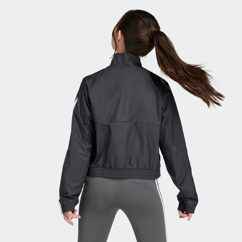 adidas TRAIN ESSENTIALS FULL-ZIP HOODIE JUNIOR GIRLS