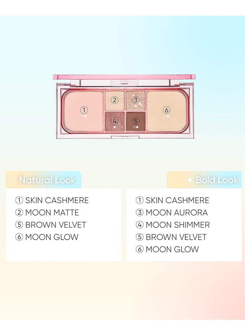 Amuse - Vegan Face All Palette 01 Moon Glow - Image 1