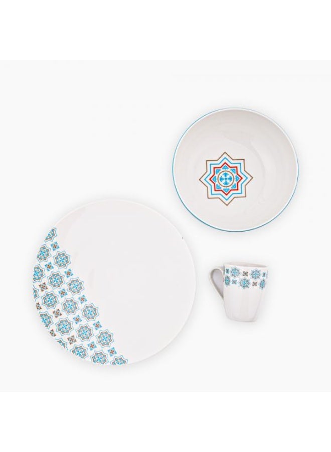 روزا باي فتحي محمود طقم عشاء 46 قطعه بورسلين - روزا فتحي محمود - Image 5