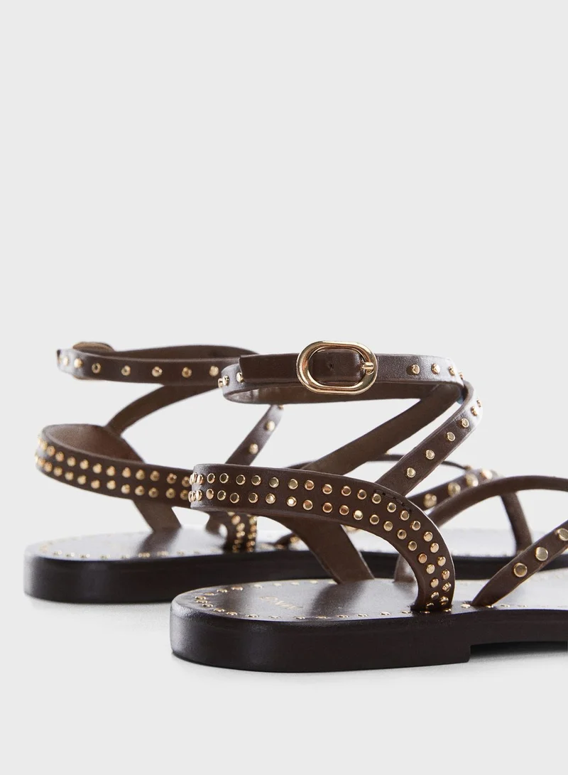 MANGO Sola Sandals