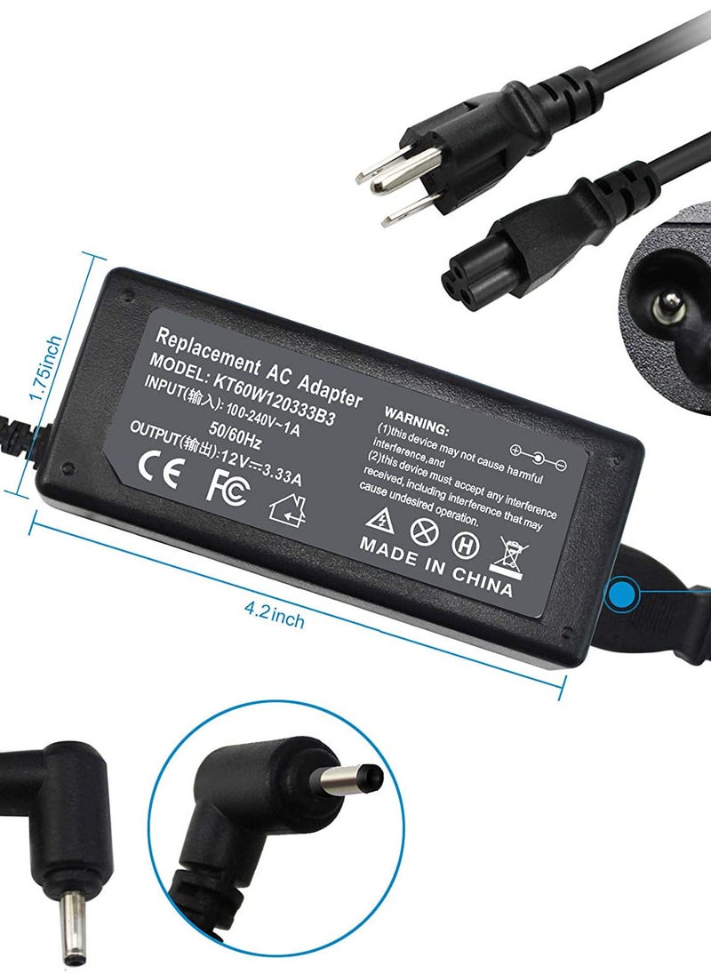 CS 12V 3.33A 40W  2.5*0.7mm  - Image 1