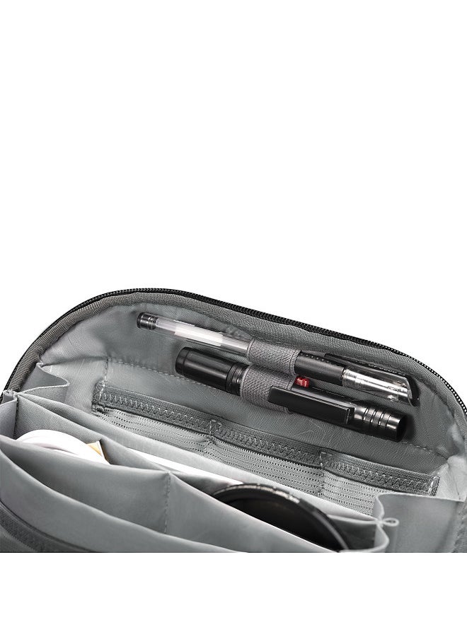 K&F Concept KF13.130 Digital Camera Bag Photography Storager Bag 4L Large Capacity Waterproof Shockproof with Numerous Compartments Compatible with iphone/Smart Phone/Digital Camera/Lens  - Image 3