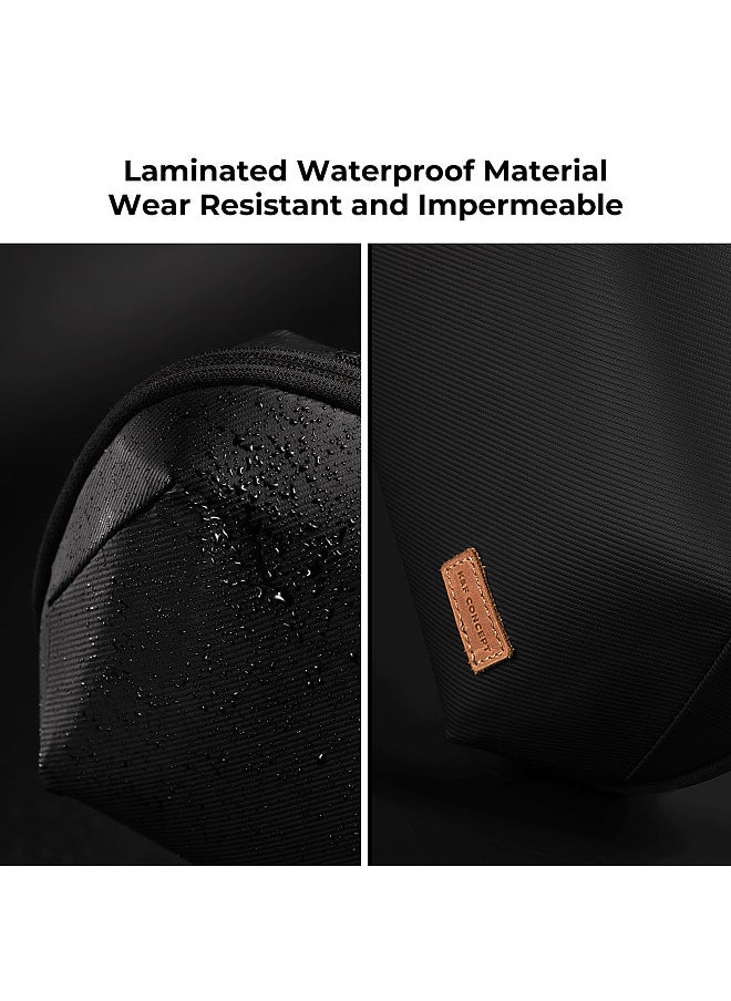K&F Concept KF13.130 Digital Camera Bag Photography Storager Bag 4L Large Capacity Waterproof Shockproof with Numerous Compartments Compatible with iphone/Smart Phone/Digital Camera/Lens  - Image 2