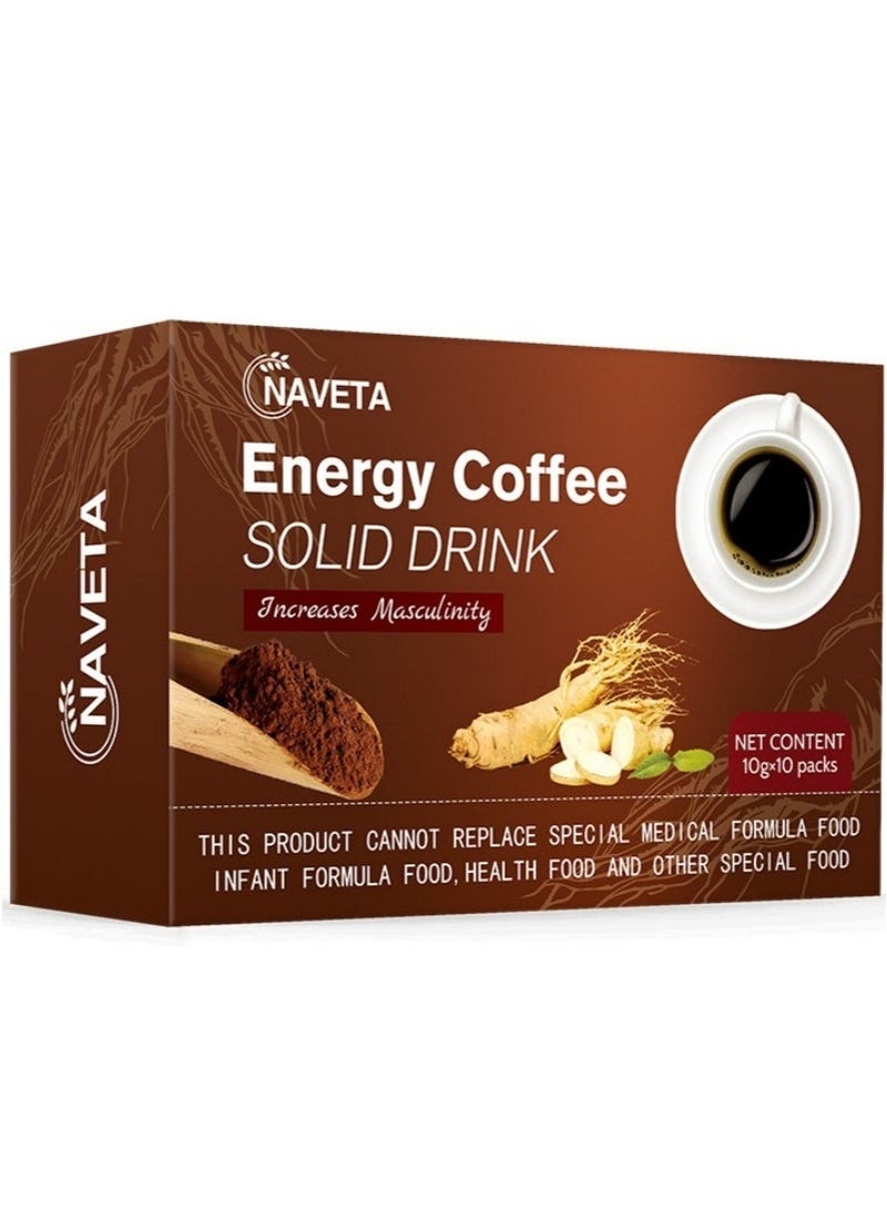 Wins Town Manly Energy Ginseng Coffee Enhances Physical Endurance, Boosts Energy | Protects Men's Health | Natural Energy Boost for Men - Image 4