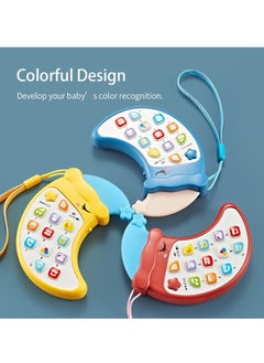 GOOTOY Multi Functional Music Phone Smart Phone Toy Baby Cell Phone Yellow  - Image 3
