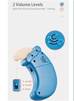 GOOTOY Multi Functional Music Phone Smart Phone Toy Baby Cell Phone Yellow  - Image 5
