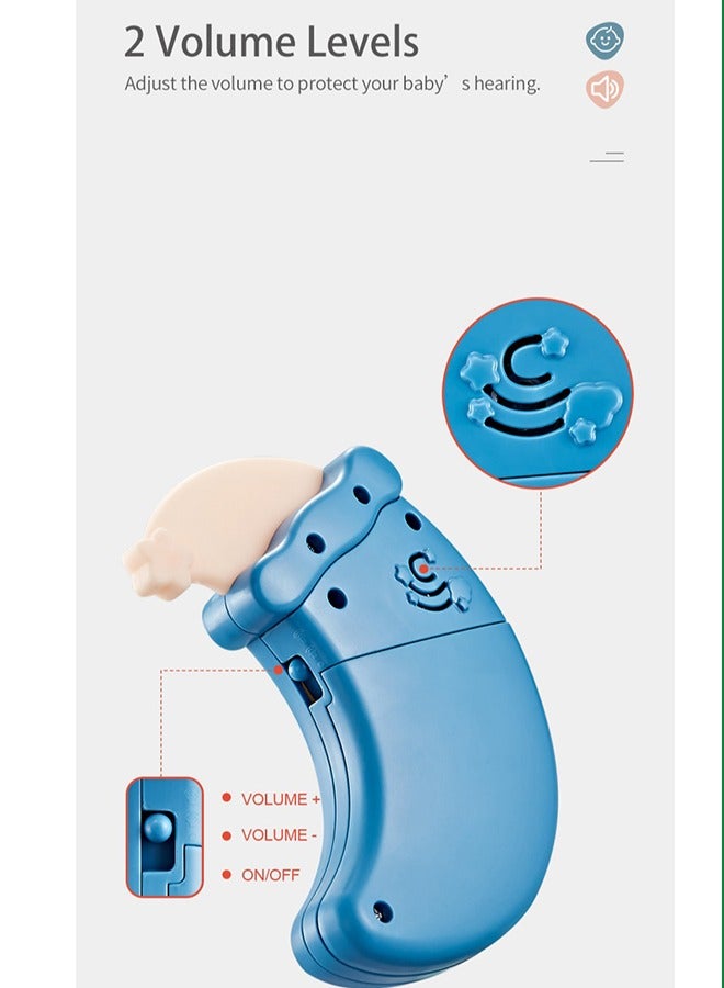 GOOTOY Multi Functional Music Phone Smart Phone Toy Baby Cell Phone Yellow - Image 5