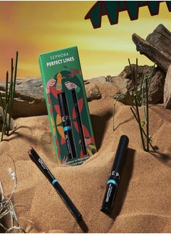 SEPHORA Sephora Collection Perfect Lines Eyeliner Set – Long-Wear, Smudge-Proof Pencil & Liquid Liners for Precision and Bold Definition  - Image 2
