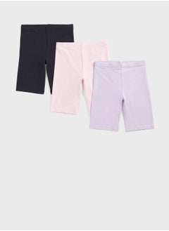 Kids 3 Pack Assorted Shorts