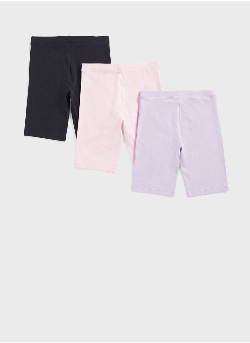 mothercare - Kids 3 Pack Assorted Shorts - Image 1