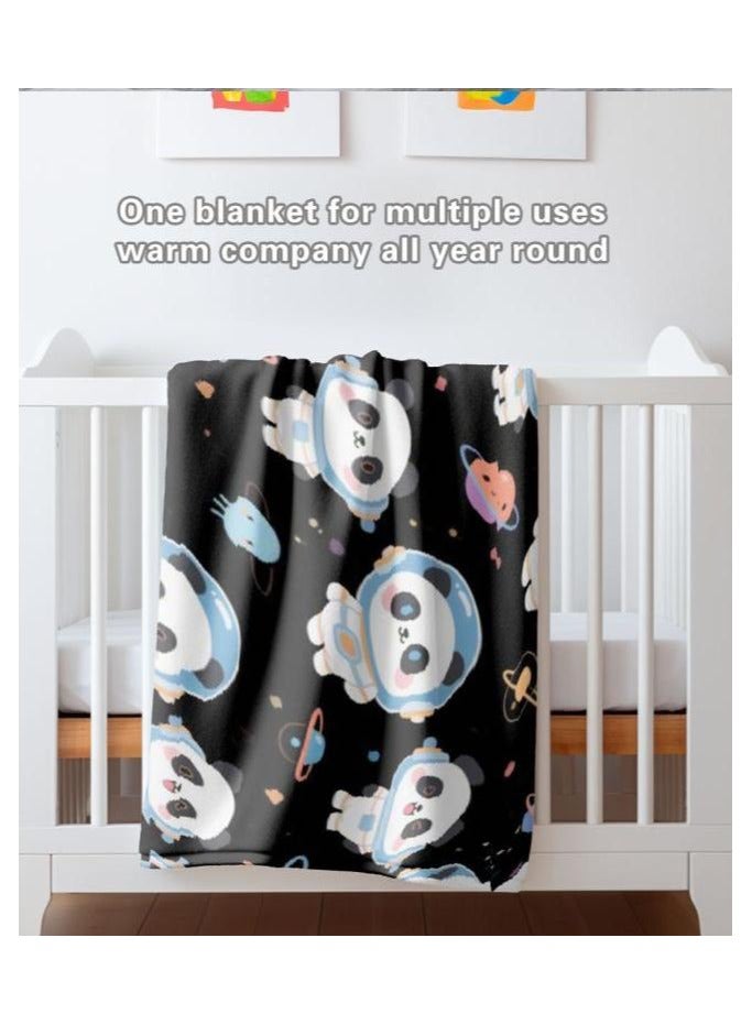 عام بطانية رقيقة من الفانيلا (دافئة ومريحة، ومناسبة للنوم واستخدام الألعاب وإزالة الغبار ومقاومة للرمل) 150 سم * 200 سم - 720 - Image 1