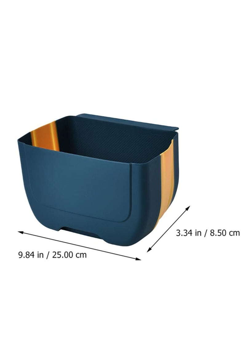 Excefore - Kitchen Hanging Garbage Can Small Hanging Kitchen Trash Can Mini Garbage Bin for Cabinet Door - Image 1