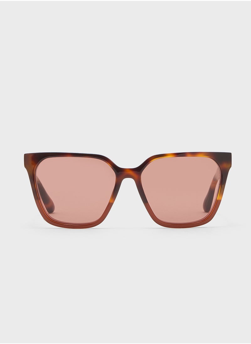 CALVIN KLEIN Modified Rectangle Sunglasses  - Image 2