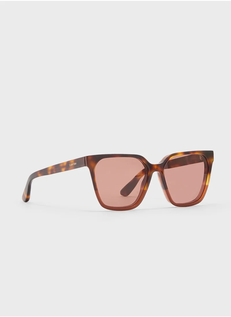 كالفن كلاين Modified Rectangle Sunglasses