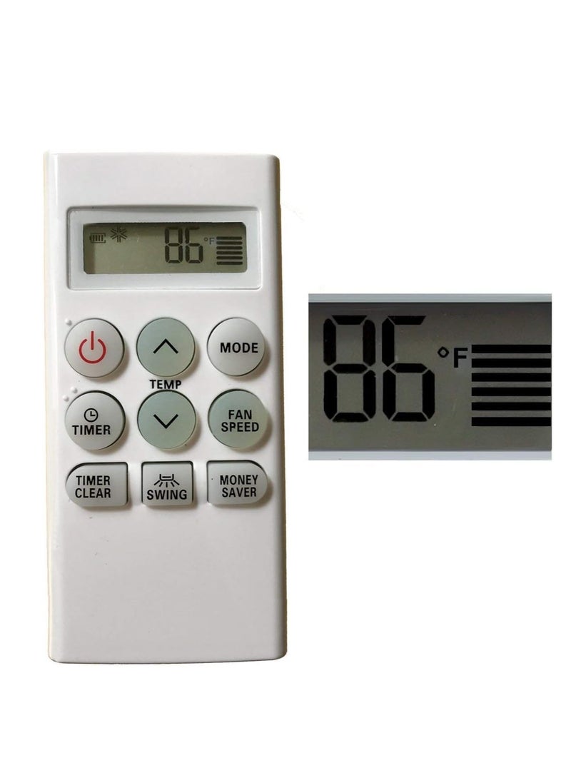 ELTRAZONE Replacement Air Conditioner Remote Control AKB73756218 AKB73756215 AKB73756214 AKB73756213 Work for CP05G10A CP05G10B CP12G10B CP15G10A CP15G30A CP24G30B EP08G11A EP08G11B EP12G33A EP12G33B - Image 2