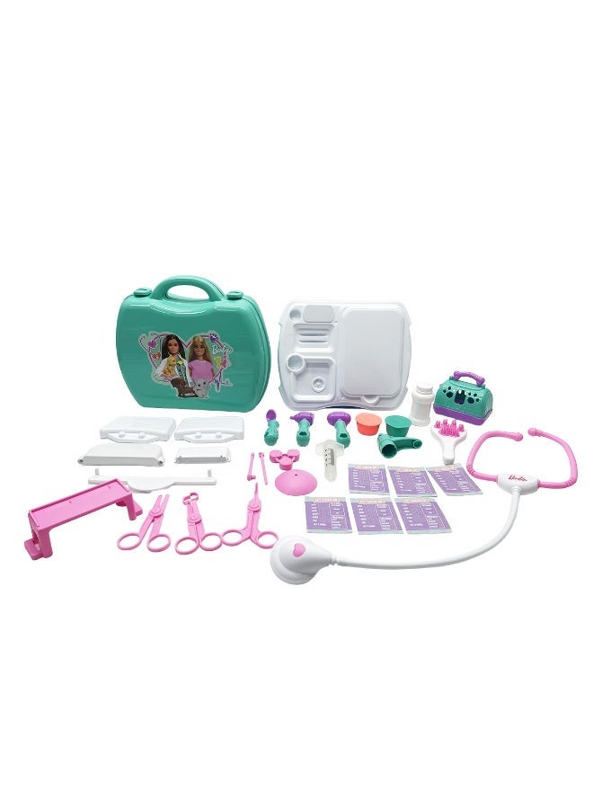 Barbie مجموعة ألعاب عيادة باربي للحيوانات الأليفة - Image 1