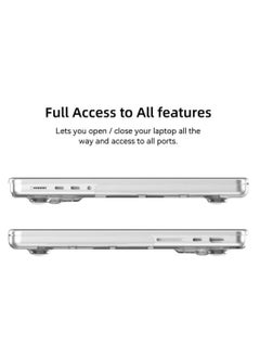 Generic Ecosystem Matte Hard Shell Cover with Stand, Compatible with MacBook Pro 13 Inch with Touch Bar & Touch ID (Model M1 A2338 / A2289 / A2251 / A1706 / A2159 / A1989 / A1708, Release 2020-2016)  - Image 4