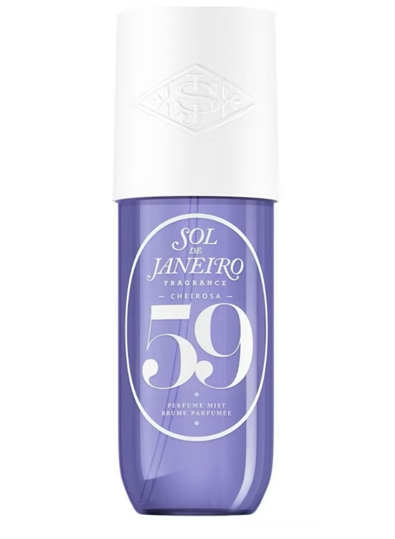 Sol de Janeiro Sol de Janeiro Cheirosa 59 Perfume Mist – 90ml | Warm & Spicy Gourmand Fragrance with Vanilla Orchid, Sugared Violet & Sandalwood | Luxurious, Alluring Scent for Women & Men - Image 1