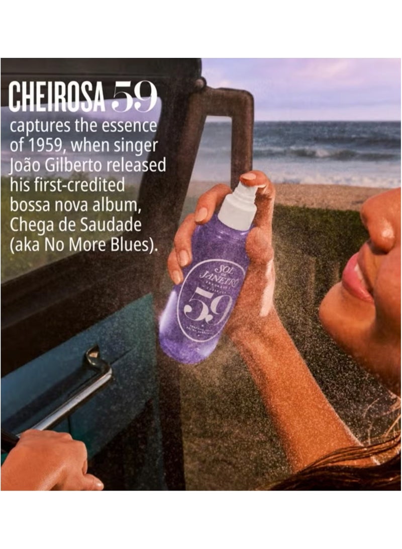 Sol de Janeiro Sol de Janeiro Cheirosa 59 Perfume Mist – 90ml | Warm & Spicy Gourmand Fragrance with Vanilla Orchid, Sugared Violet & Sandalwood | Luxurious, Alluring Scent for Women & Men - Image 3