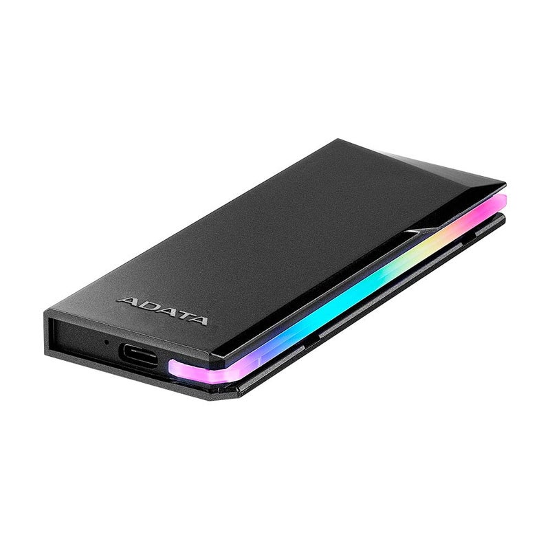 ADATA ADATA EC700G Aluminum USB 3 Gen 2 Type-C M.2 2280/2242/2230 PCIe/NVMe/SATA SSD External Portable Enclosure Case Adapter Tool-Less Design (AEC700GU32G2-CGY) - Image 2