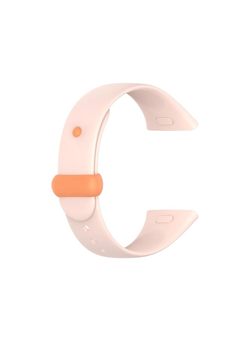 Strap for Xiaomi Redmi Watch 3 Strap, Silicone Watch Strap Buckles Sport Silicone Watch Band,Bracelet Replacement Wristband Wrist Strap (Pink) - Image 3