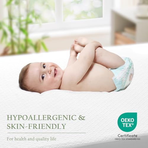 Luxe Linen 100% Waterproof Queen Mattress Protector, Breathable Bamboo Rayon Mattress Cover with 8”-21” Deep Pocket, Noiseless Cool 3D Air Mattress Cover, Hypoallergenic & Odor Resistant - Image 2