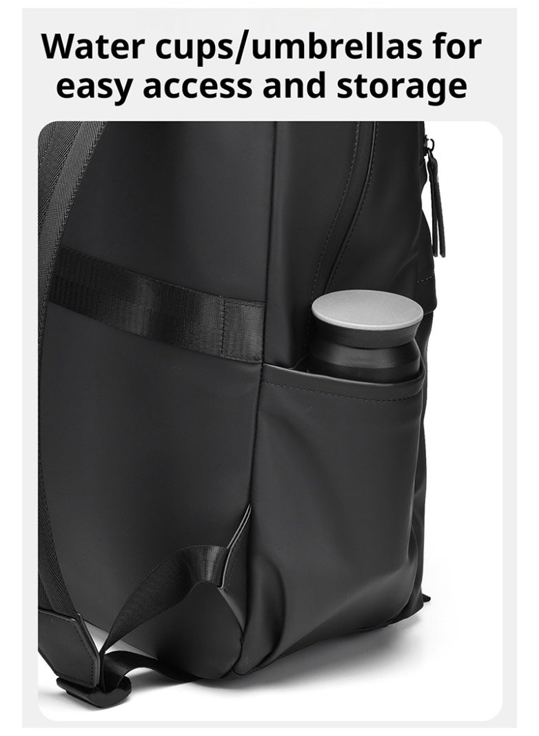 لبونير ​حقيبة ظهر سفر خفيفة الوزن 23 لتر للرجال والنساء،​ حقيبة يومية فائقة الخفة، مقاومة للماء ومتينة من نايلون عالي الكثافة مع حقيبة كمبيوتر محمول وحزام مرور الأمتعة، أحزمة كتف مبطنة على شكل حرف S مريحة للغاية، حجرة مخصصة ومبطنة للaptop مقاس 15-16 بوصة، داخل منظم مع جيوب متعددة للأجهزة الإلكترونية وزجاجة الماء والأساسيات، سوستة ذاتية الإصلاح ناعمة، تصميم حضري بسيط للمكتب والمدرسة والكلية والجامعة، مثالية للتنقل اليومي ورحلات العمل والعطلات قصيرة في نهاية الأسبوع والمغامرات الخارجية مثل المشي لمسافات طويلة وركوب الدراجات، معتمدة للحمل على متن الطائرة، تصميم يتوافق مع متطلبات أمن الطيران (TSA)، ميزات مضادة للسرقة، ظهر مبطن للتهوية، خفيفة الوزن فقط 775 جرام، مضغوطة وعصرية للمحترفين والطلاب والمسافرين الرقميين، الحجرة الرئيسية فسيحة، جيوب جانبية للوصول السهل، مثالية للعمل والسفر والصالة الرياضية والاستخدام العادي كحقيبة ظهر يومية متعددة الاستخدامات وحقيبة شخصية. - Image 3